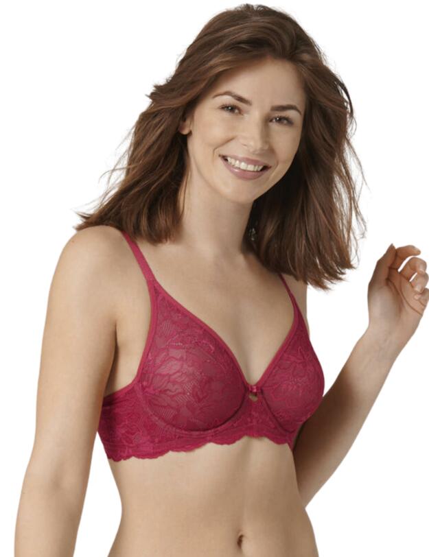 Triumph Amourette Charm Full Cup Bra Raspberry Wine