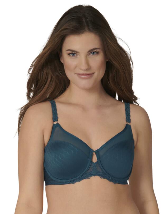 Triumph Azalea Florale Minimiser Bra Smaragd