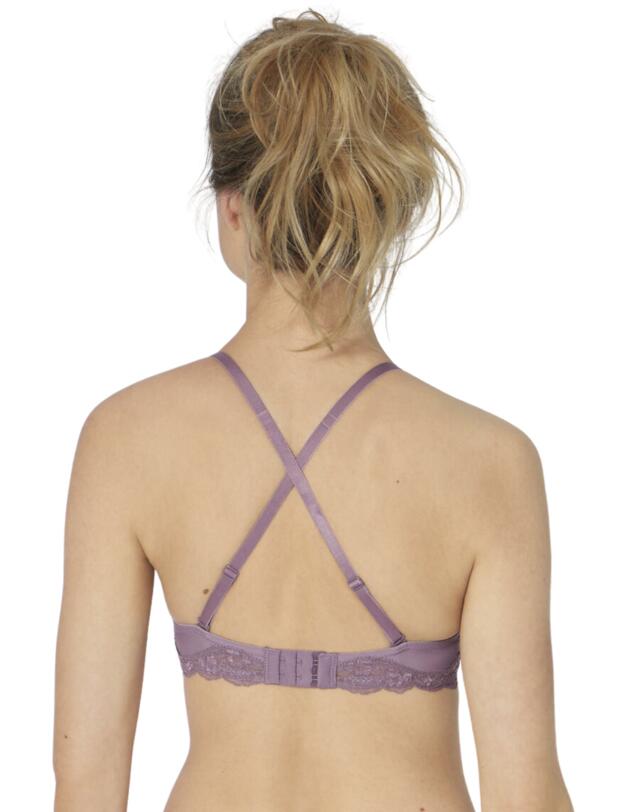 Triumph Lovely Micro Push-up Half Cup Bra Grapeade