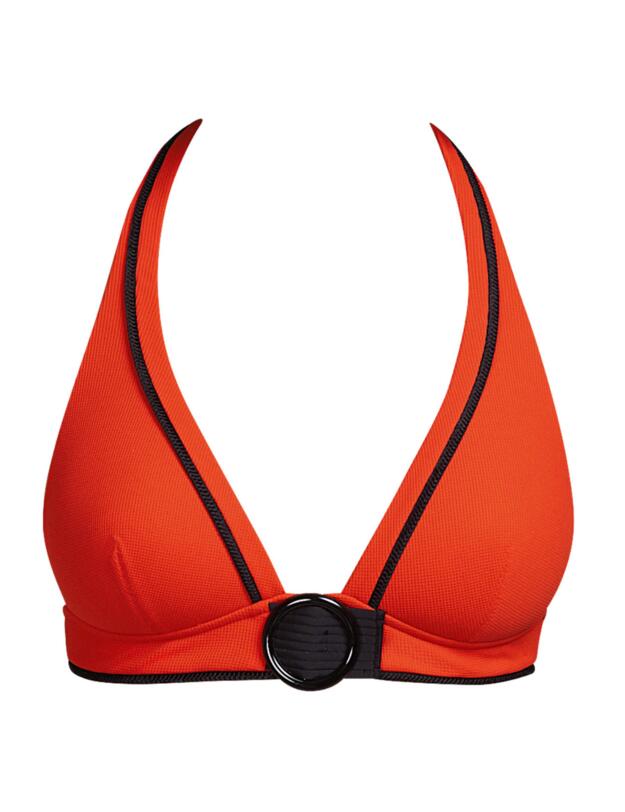 Andres Sarda CoCo Halter Triangle Bikini Top Pili-Pili