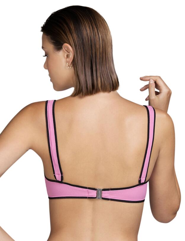 Andres Sarda CoCo Halter Bikini Top Pink