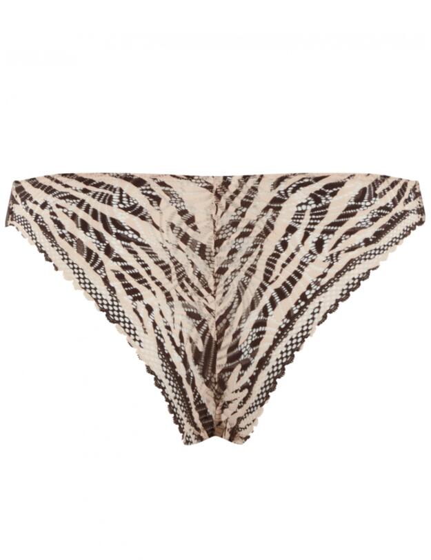 Cleo by Panache Lyzy Vibe Tanga Brief Zebra Print