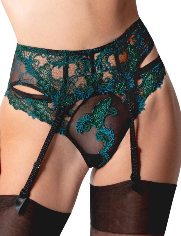  Lise Charmel Dressing Floral Suspender Belt Dressing Aloe