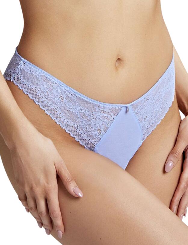 Cleo by Panache Alexis Brazilian Brief Bluebell