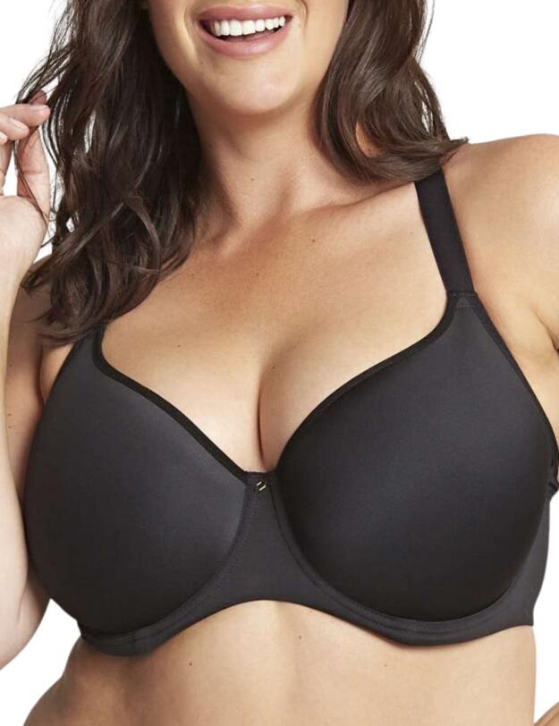 Sculptresse by Panache Elegance Moulded Spacer T-Shirt Bra Noir 