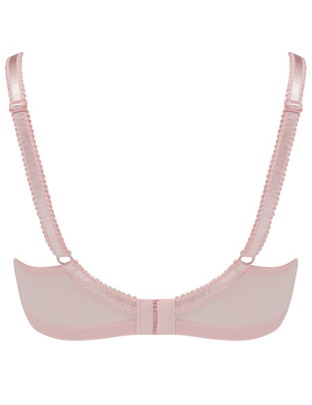 Pour Moi Imogen Rose Full Cup Bra Pink/Taupe