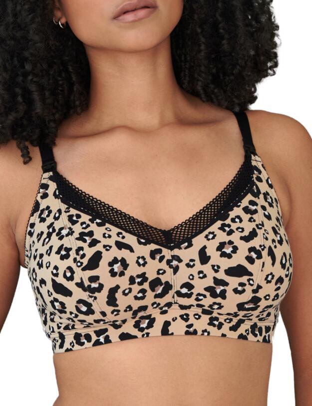 Pour Moi Love To Lounge Cotton Nursing Bra Animal