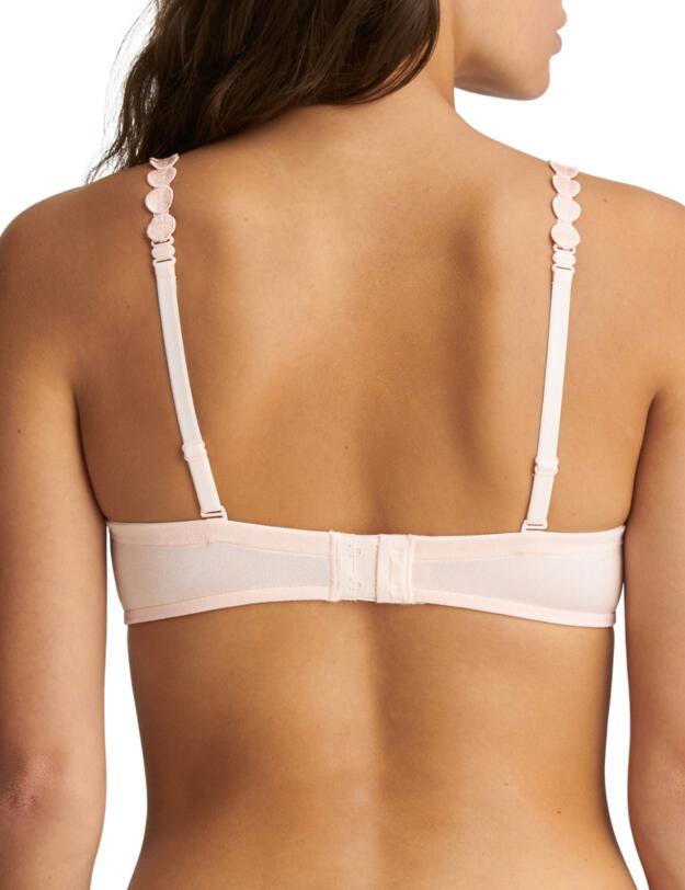 Marie Jo Tom Heart Shape Padded Bra Crystal Pink