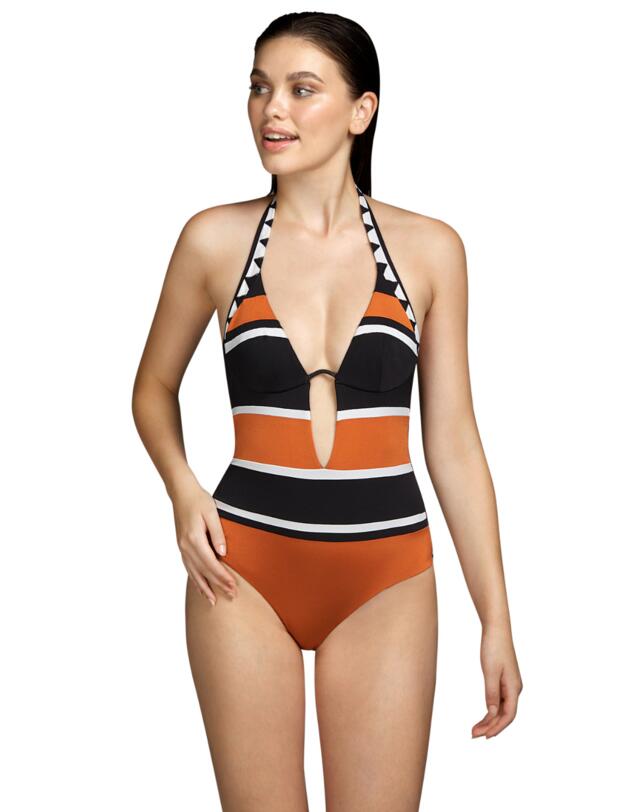Andres Sarda Shelley Underwired Swimsuit Black