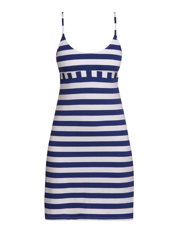 Andres Sarda Curie Swimwear Stretch Dress Blue