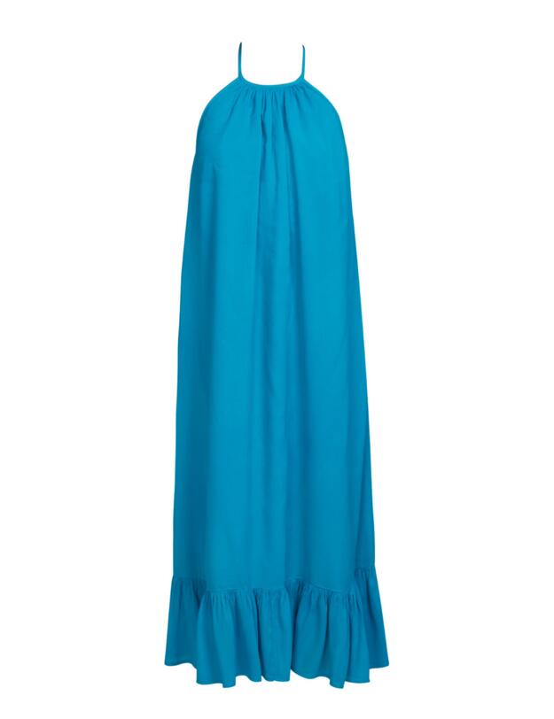 Andres Sarda De Gouges Swimwear Long Dress Caribbean Sea