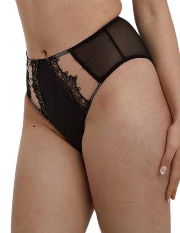 Playful Promises Wren High Waisted Brief Black 