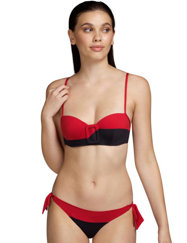 Andres Sarda Beauvoir Bikini Brief Waist Ropes Black Sea