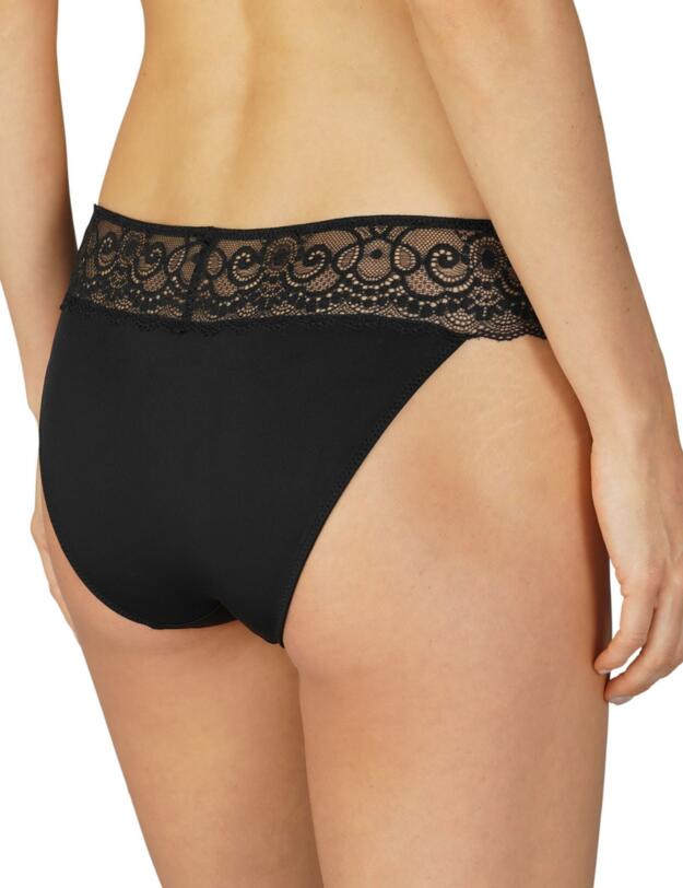 Mey Amorous Mini Briefs Black 