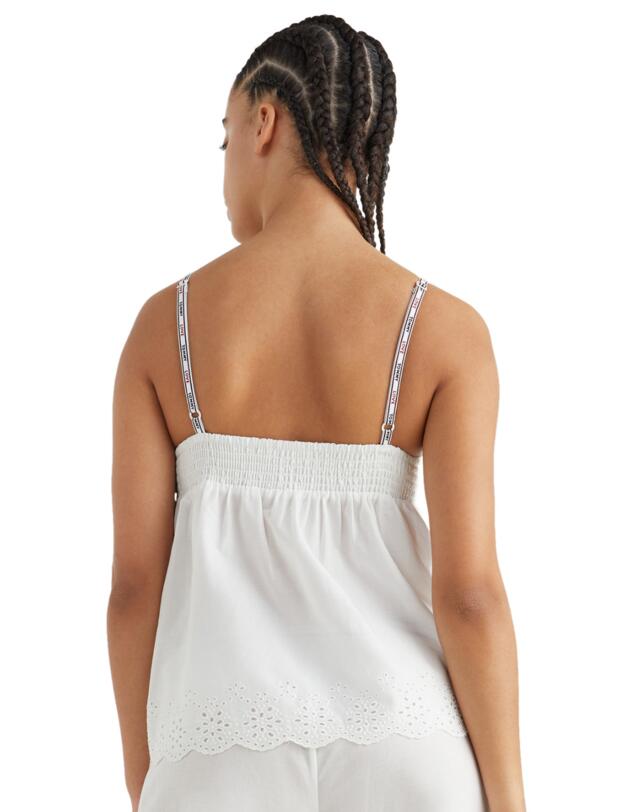 Tommy Hilfiger Tommy Eyelet Cami Ivory