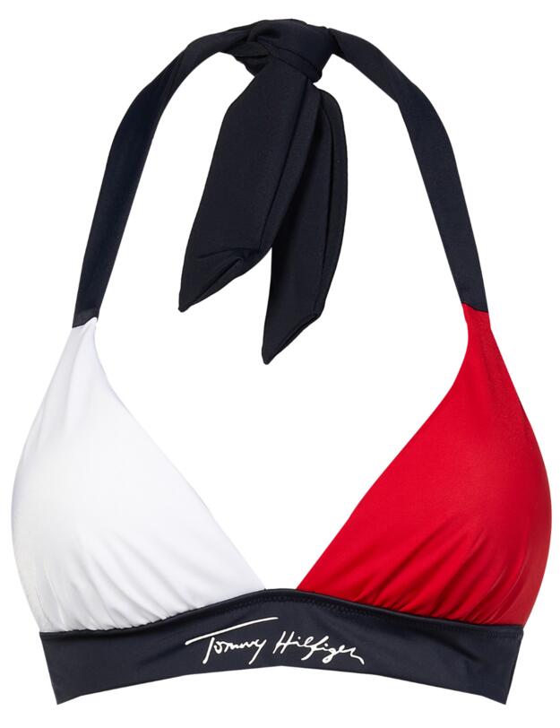 True Tommy 2.0 Push-up Halter Bikini Top Desert Sky