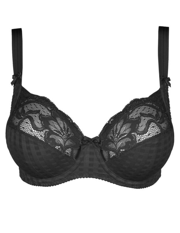Prima Donna Madison Horizontal Seam Balcony Bra Black