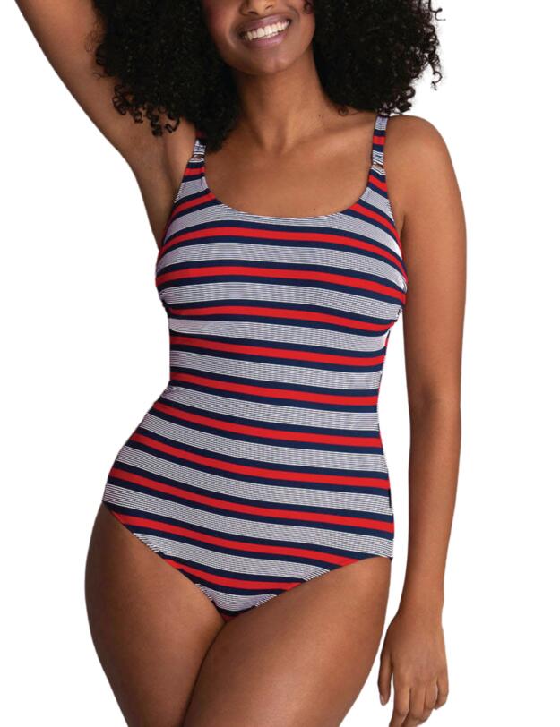 Rosa Faia Fira Coast Estelle Swimsuit Navy Blue