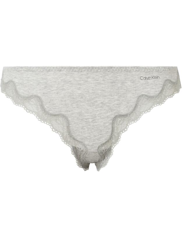 Calvin Klein Sensual Cotton Thong Grey Heather