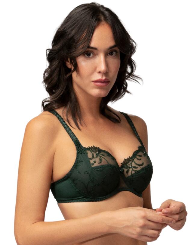 Empreinte Ginger Full Cup Bra Vert Profond