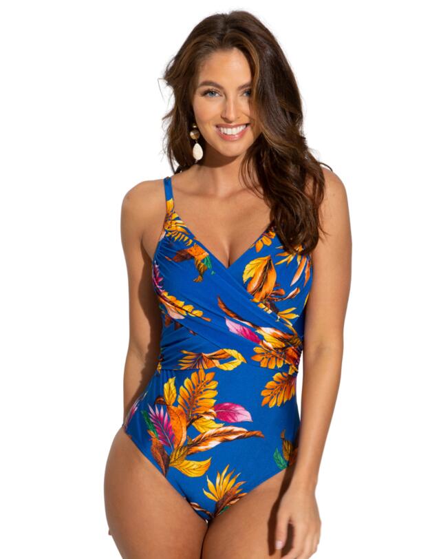 Pour Moi Paradiso Control Swimsuit Ultramarine 