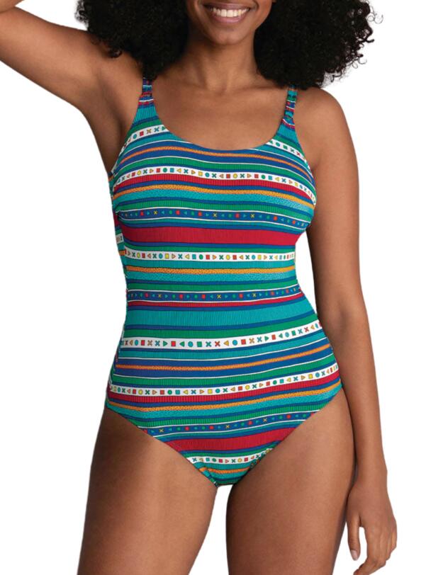 Rosa Faia Malaga Stripes Estelle Swimsuit Original