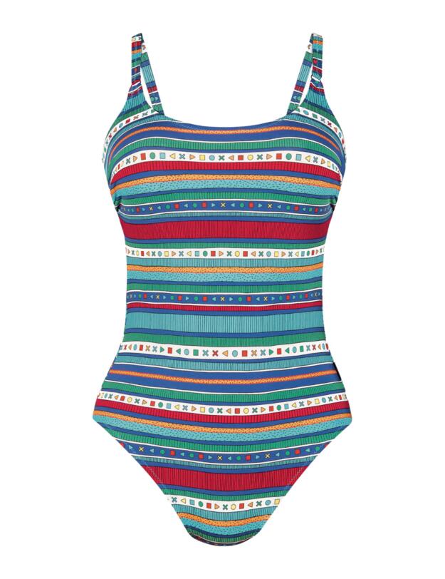 Rosa Faia Malaga Stripes Estelle Swimsuit Original
