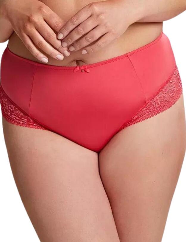 Sculptresse by Panache Roxie High Waist Brief Hot Coral 