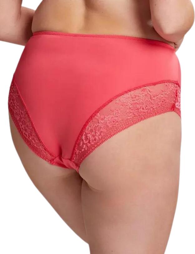 Sculptresse by Panache Roxie High Waist Brief Hot Coral 