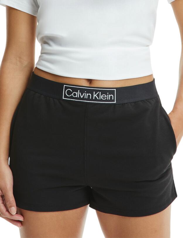 Calvin Klein Reimagined Heritage Loungewear Sleep Short Black