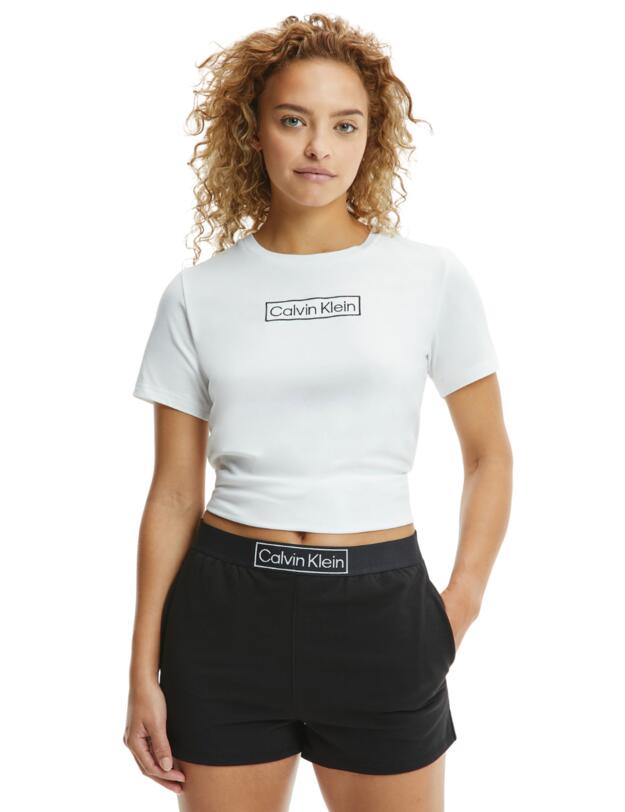 Calvin Klein Reimagined Heritage Loungewear Sleep Short Black