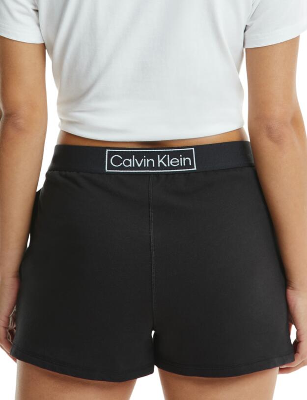 Calvin Klein Reimagined Heritage Loungewear Sleep Short Black