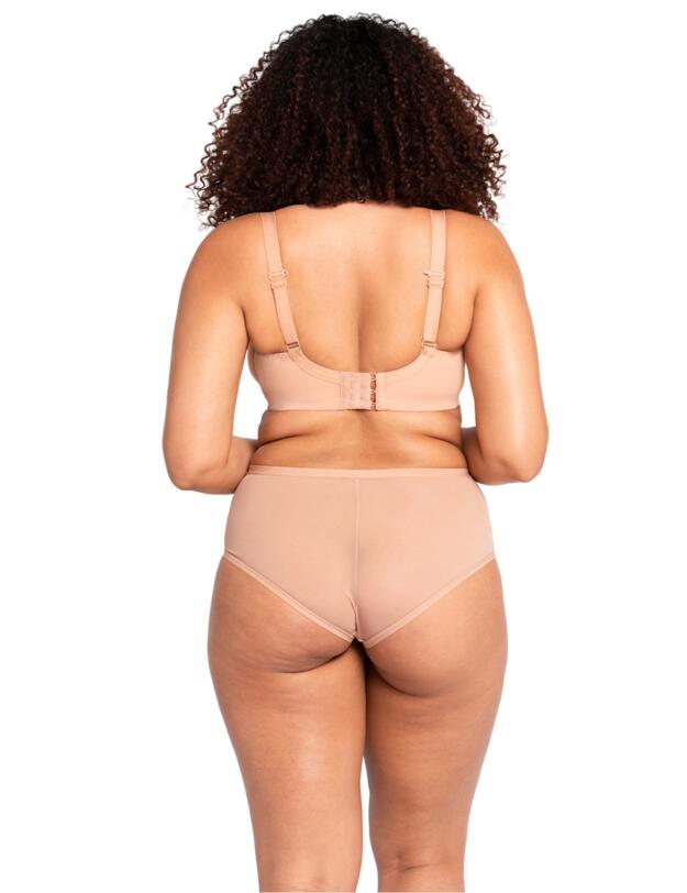 Curvy Kate Smoothie T-shirt Plunge Moulded Bra Latte