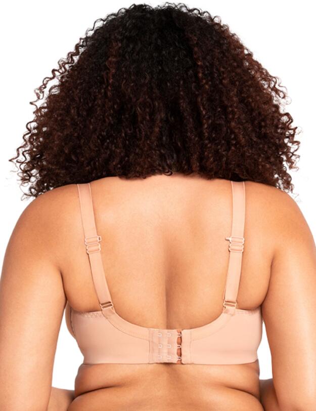 Curvy Kate Smoothie T-shirt Plunge Moulded Bra Latte