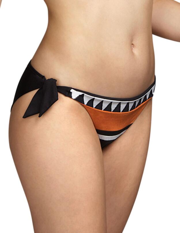 Andres Sarda Shelley Side Tie Bikini Brief Black