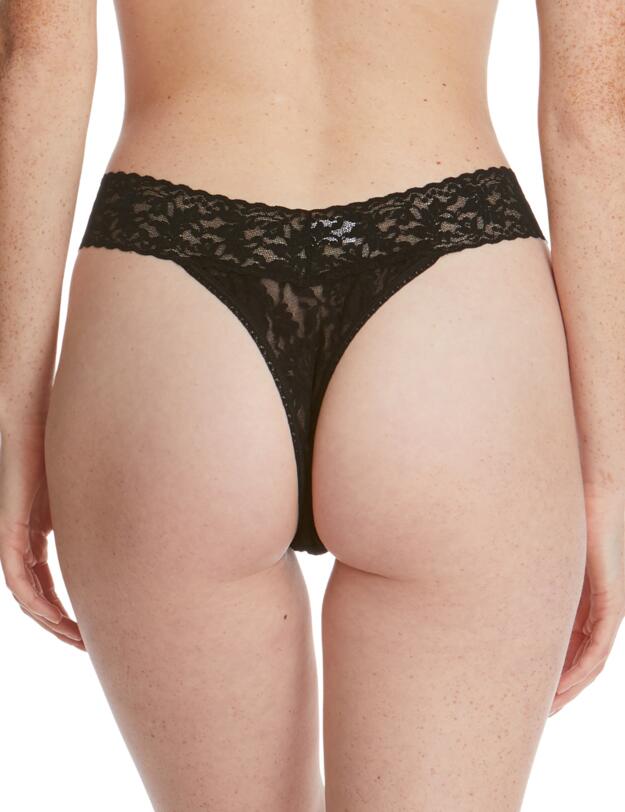 Hanky Panky Signature Lace Original Rise Thong Black