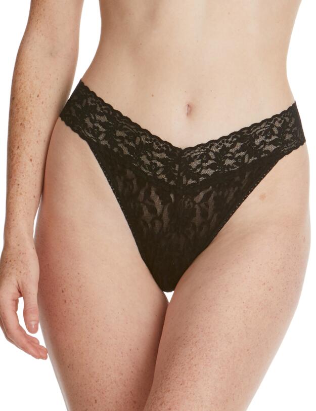 Hanky Panky Signature Lace Original Rise Thong Black