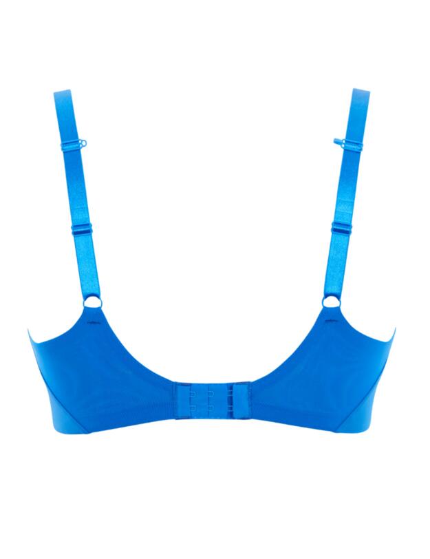 Cleo by Panache Koko Chic Moulded Plunge T-Shirt Bra Electric Blue