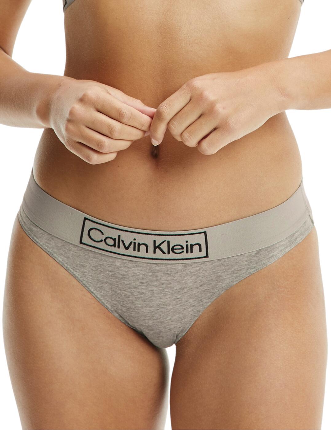  Calvin Klein Reimagined Heritage Bikini Brief  Grey Heather 
