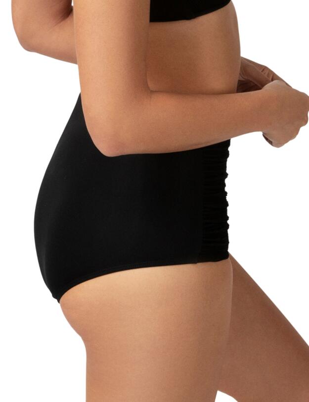Empreinte Structure High Waist Bikini Brief Black