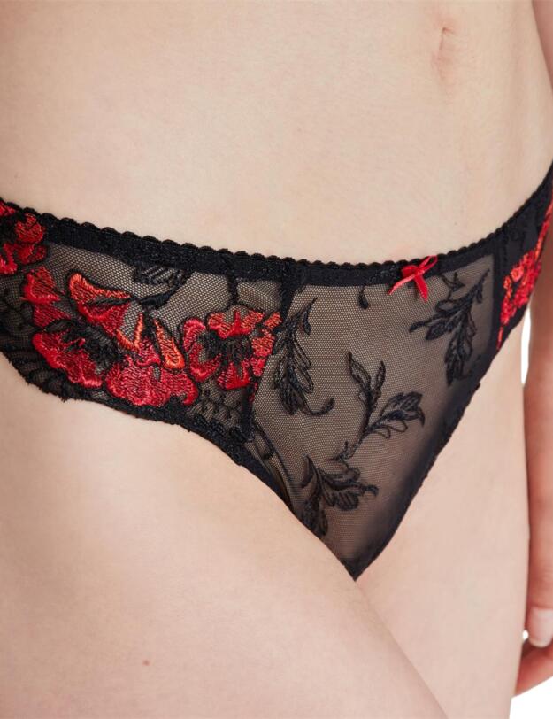 Aubade A Fleur De Toi Tanga Brief Rouge Prodigieux