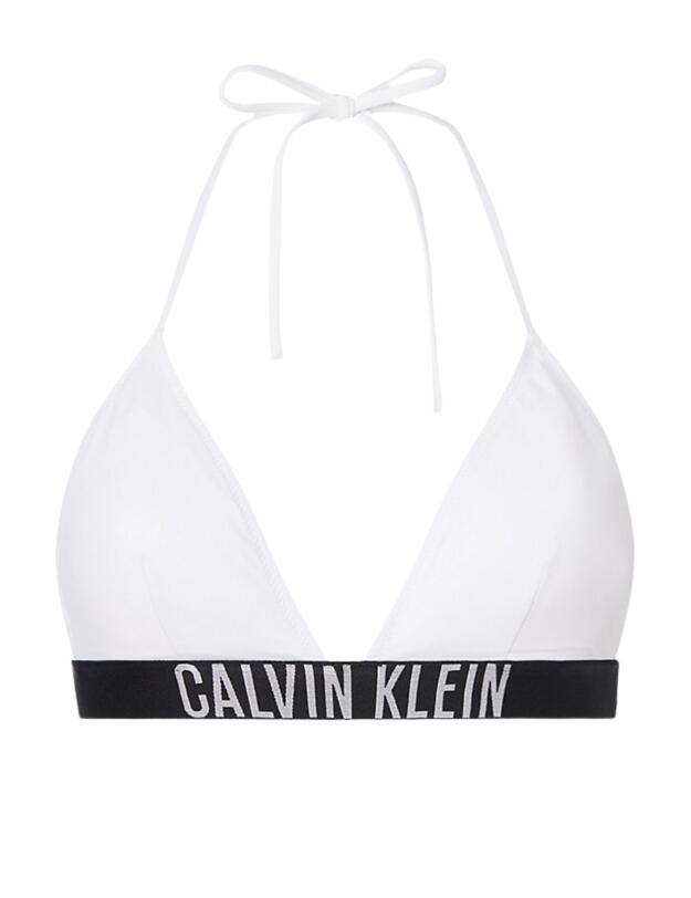 Calvin Klein Intense Power Triangle Bikini Top PVH Classic White