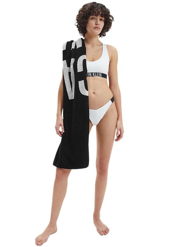 Calvin Klein Intense Power Beach Towel PVH Black