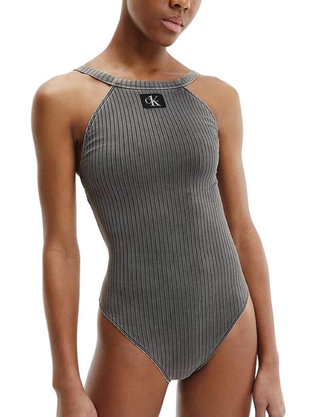 Calvin Klein CK Authentic One Piece Swimsuit PVH Black