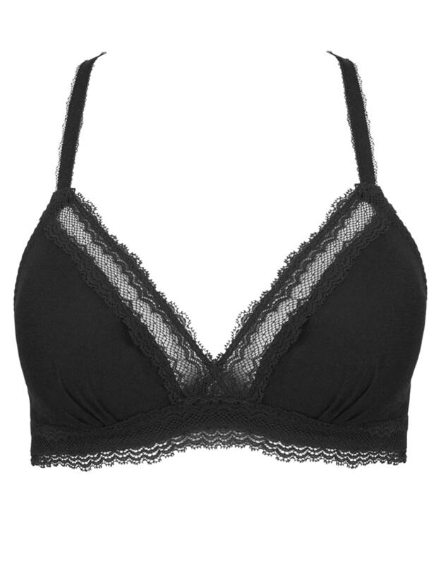 Simone Perele Confiance Soft Cup Triangle Bra Black 