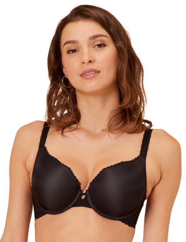 Simone Perele Confiance Padded Plunge Bra Black 