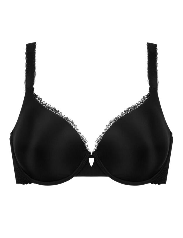Simone Perele Confiance Padded Plunge Bra Black 