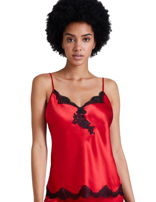 Aubade Toi Mon Amour Pyjama Camisole Rouge Passion