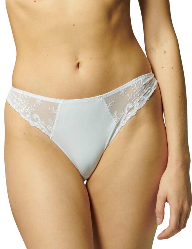 Simone Perele Delice Thong White 