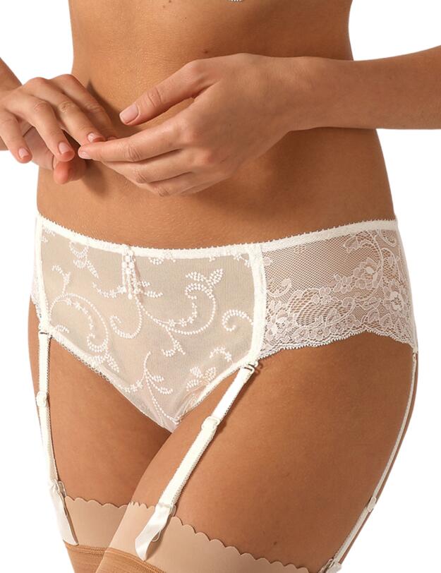 Empreinte Ginger Brief with Removable Suspender Straps Natural 